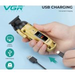 VGR Orange Επαναφορτιζόμενη Κουρευτική Μηχανή V-274 VGR Orange Επαναφορτιζόμενη Κουρευτική Μηχανή V-274