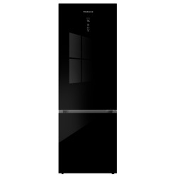Princess Ψυγειοκαταψύκτης Total NoFrost  491lt 200x70x67cm Μαύρος RCNE637BGL