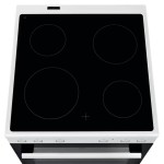 Electrolux LKR62000BW Κουζίνα με Κεραμικές Εστίες