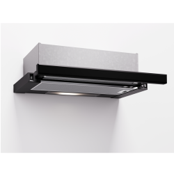 Princess TMH 7062 BLGL Συρόμενος Απορροφητήρας 60cm Μαύρος