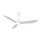 Eurolamp 300-25083 Ανεμιστήρας Οροφής Αδιάβροχος IP66 Λευκός Με LED Φώς 20w Και Κοντρόλ Φ127 DC 31w