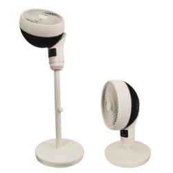 Eurolamp 890-25030 Ανεμιστήρας Οροφής Αδιάβροχος  IP44 Μαύρος 3 Φτερωτές Με Κοντρόλ Φ132 DC 35w
