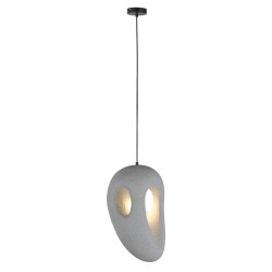 ACA MP251035 ΚΡΕΜΑΣΤΟ ΦΩΤΙΣΤΙΚΟ ACA FALIRIS MP251035 ΓΚΡΙ 1XE27 60W