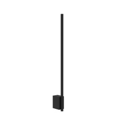 ACA OKN9600AS6BK Επιτοίχιο Φωτιστικό LED ACA Frodo OKN9600AS6BK Αμμώδες Μαύρο 10W 3000K 410lm