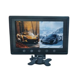 Οθόνη αυτοκινήτου 9″ HD TFT/LED με ταυτόχρονη προβολή 2 καμερών