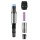 Akai AMW-250BT Ασύρματο Μικρόφωνο Χειρός με Δέκτη, 2.4GHz (Ασημί/Μαύρο)