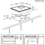 AEG TN64RA00XB 300 Κεραμική Εστία Radiant Hob
