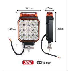Προβολέας εργασίας LED 30W 