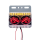 Πλευρικά φώτα devil eye κόκκινα μάτια 4τμχ 24V 
