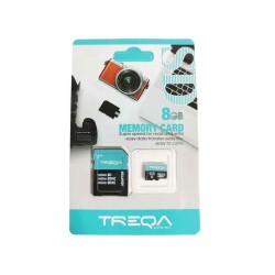 Treqa Κάρτα μνήμης Micro SD 8GB με αντάπτορα SD