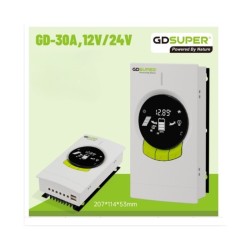 Ρυθμιστής φόρτισης MPPT 12V/24V GD-30A-1