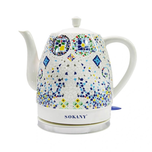 Sokany SK-09008 Κεραμικός Βραστήρας Νερού 1,5 Lt 1000W
