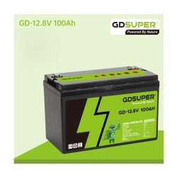 GDSUPER Μπαταρία λιθίου 12.8V 100AH GD-06966
