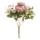 Inart Λουλούδι/Μπουκέτο Υ40 Ροζ-Μωβ, Λευκό-Ιβουάρ 3-85-505-0041